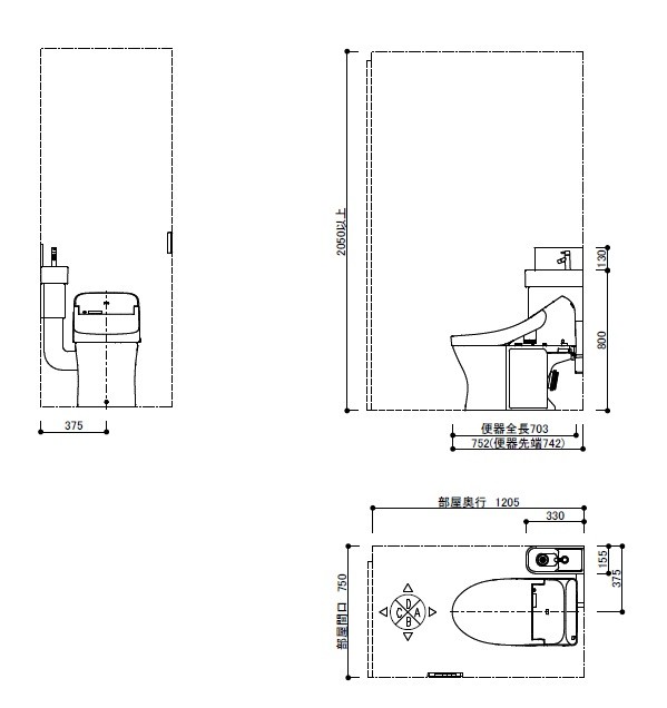 TOTO UWD4AA2LZ ＧＧ手洗器付 コーナータイプ 大便器機種ＧＧ１ 大便器