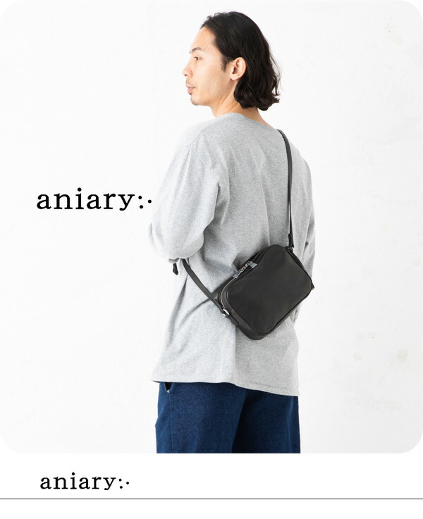 aniary アニアリ ショルダーバッグ リアリティレザー 28-03001
