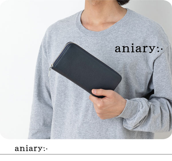aniary（アニアリ） 【セール20% OFF】アニアリ 長財布 ラウンドジップ