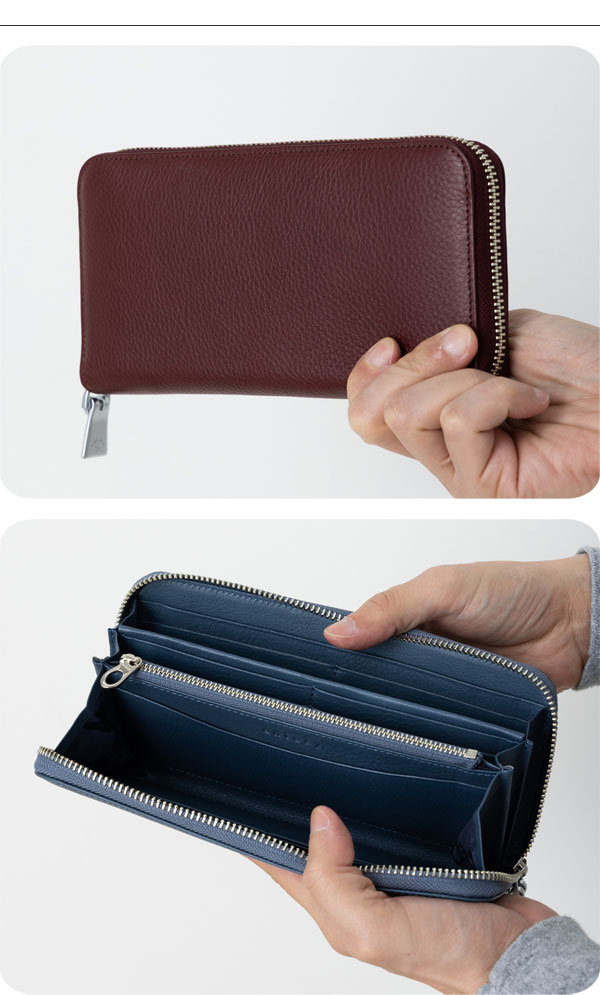 【美品・人気】aniary　アニアリ　長財布　ブラウン　レザー　牛革　日本製 aniary（アニアリ） 【セール20% OFF】アニアリ 長財布 ラウンドジップ