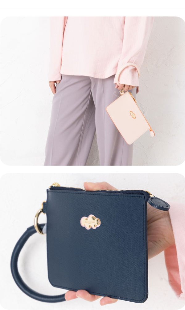 tsumori chisato CARRY ツモリチサト ポーチ くもマーク 57746