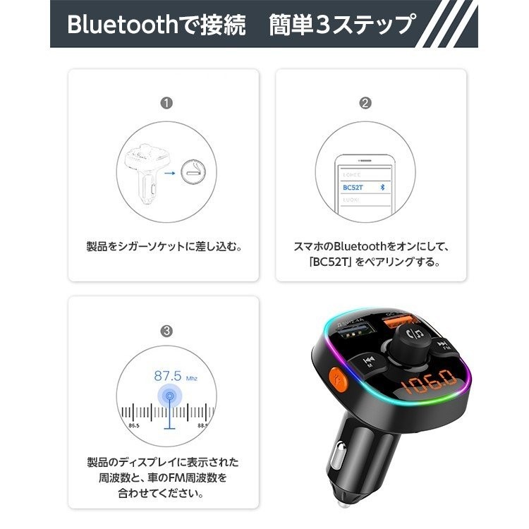 ハンズフリー通話専用 FMトランスミッター 『HANDS FREE TALK AX1