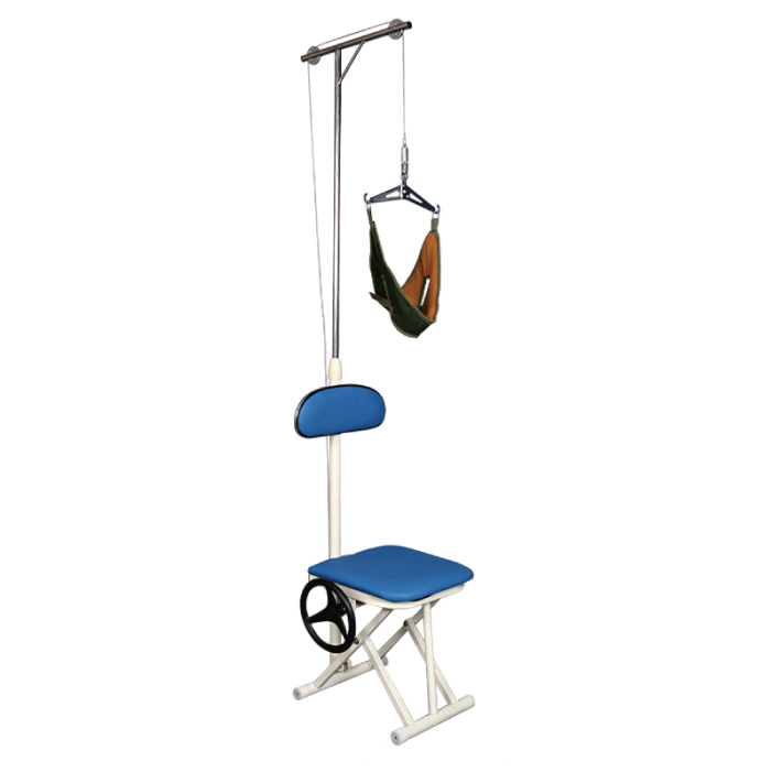 A-0202-1 hg 首伸ばし 器具 イス 牽引椅子 自宅 療養 ヘルニア