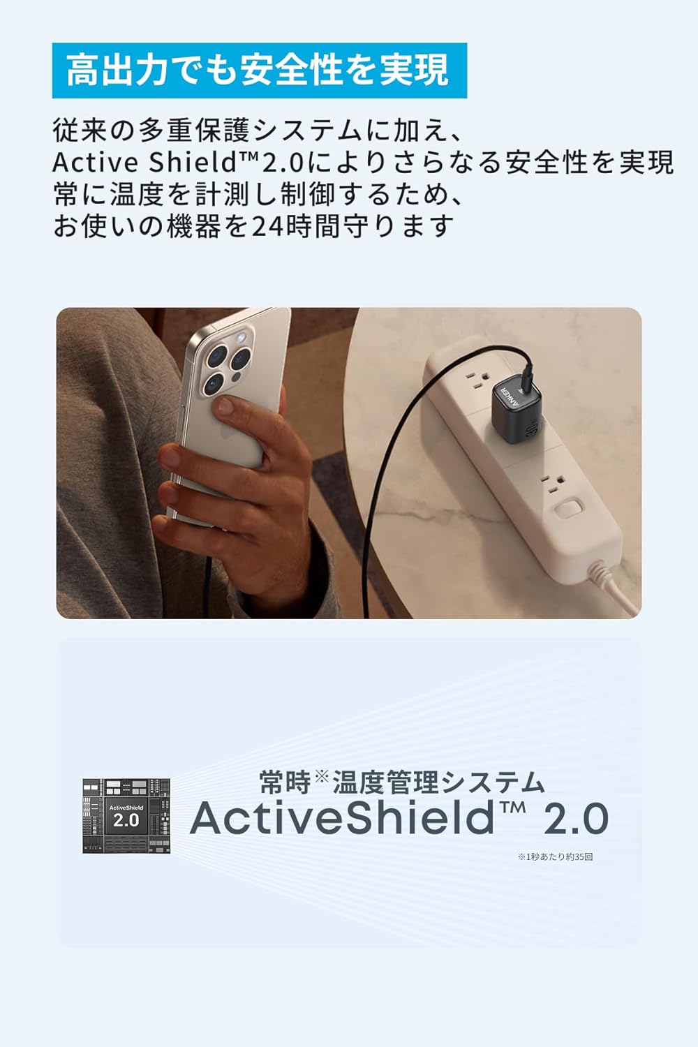 Anker（アンカー） 充電 コンセント iPhone 急速充電 USB C Anker Zolo