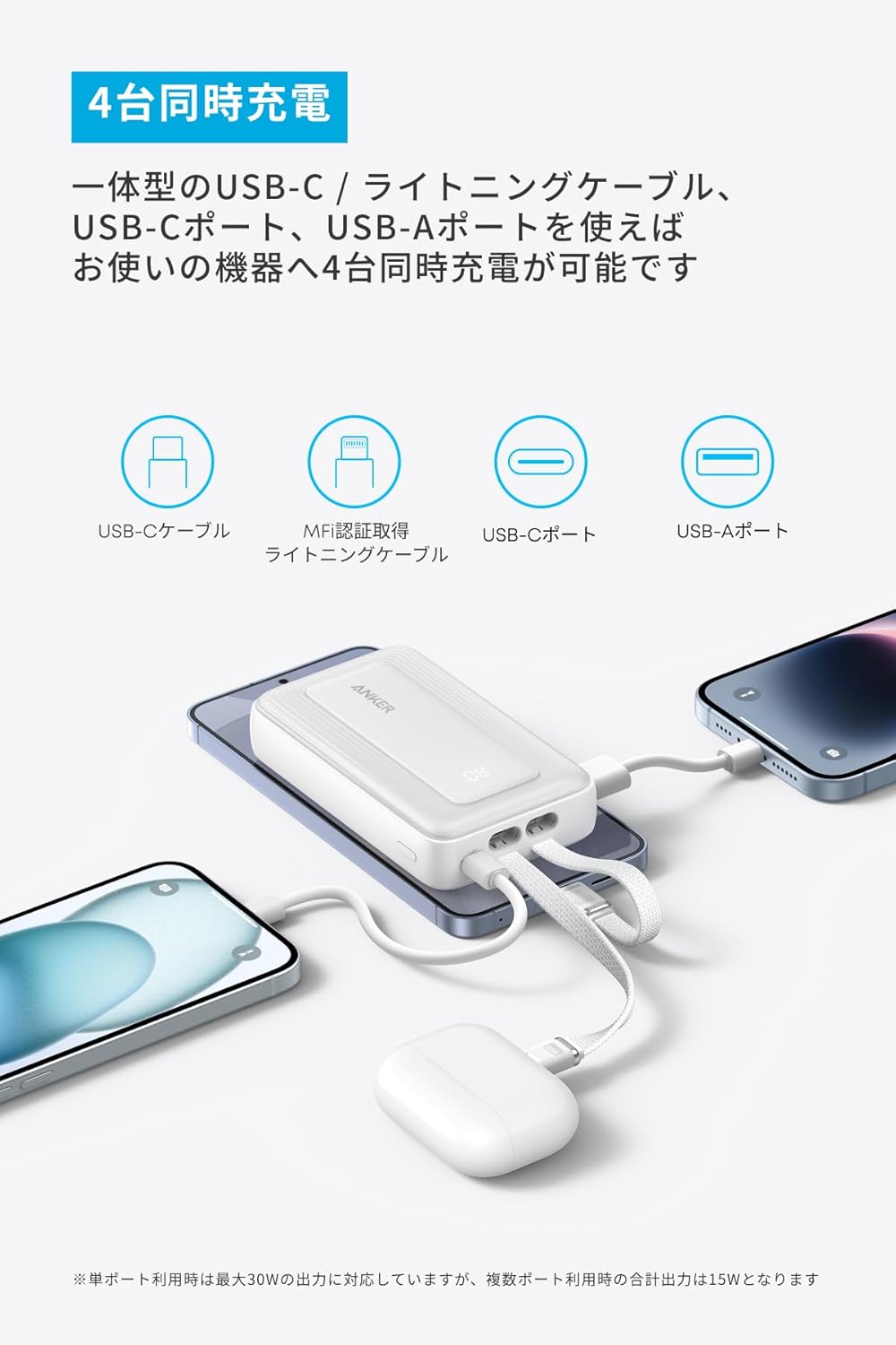 Anker アンカー モバイルバッテリー 大容量 iPhone 充電 Zolo