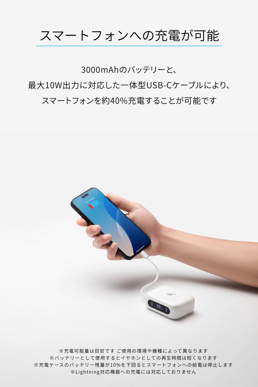 Anker（アンカー） ワイヤレス イヤホン Bluetooth クリア通話 軽量
