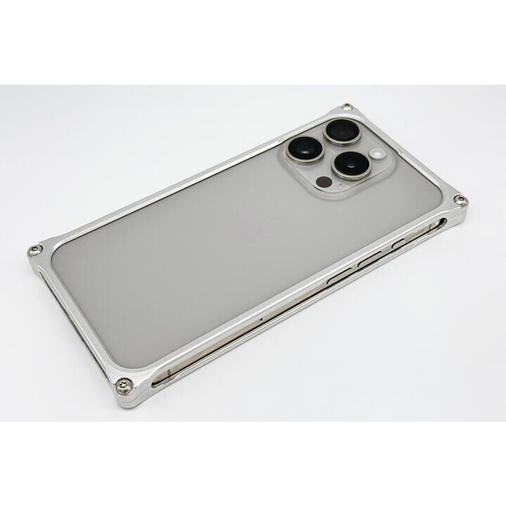 ギルドデザイン ソリッドバンパー マットチタニウム iPhone 15 Pro Max