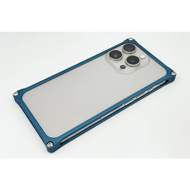 ギルドデザイン ソリッドバンパー マットチタニウム iPhone 15 Pro 