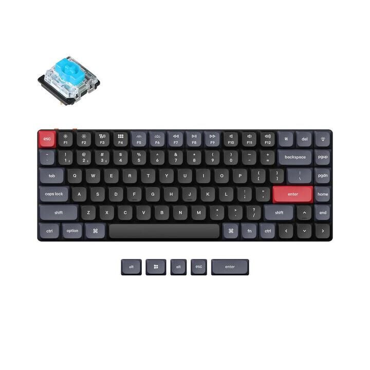 Keychron K3 Pro ホワイトLED メカニカルキーボード（赤軸） Keychron Keychron K3(V2) ワイヤレス・メカニカルキーボード