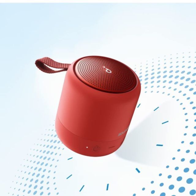 Anker アンカー Soundcore mini 3 サウンドコア Bluetoothスピーカー レッド コンパクト