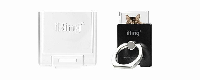 AAUXX iRing Link2 アイリングリンク2 ワイヤレス充電対応 iPhone スマホホールドリング ブラック  :4580207548346:AppBank Store - 通販 - Yahoo!ショッピング