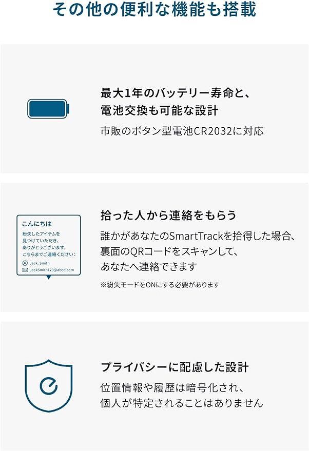 Anker Eufy Security SmartTrack Link 2個セット アンカー 紛失防止 