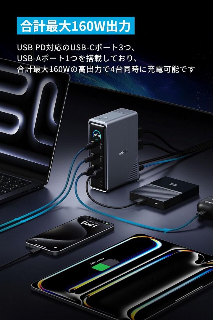 Anker アンカー USB充電器 Type-C タイプC iPhone アイフォン Prime 