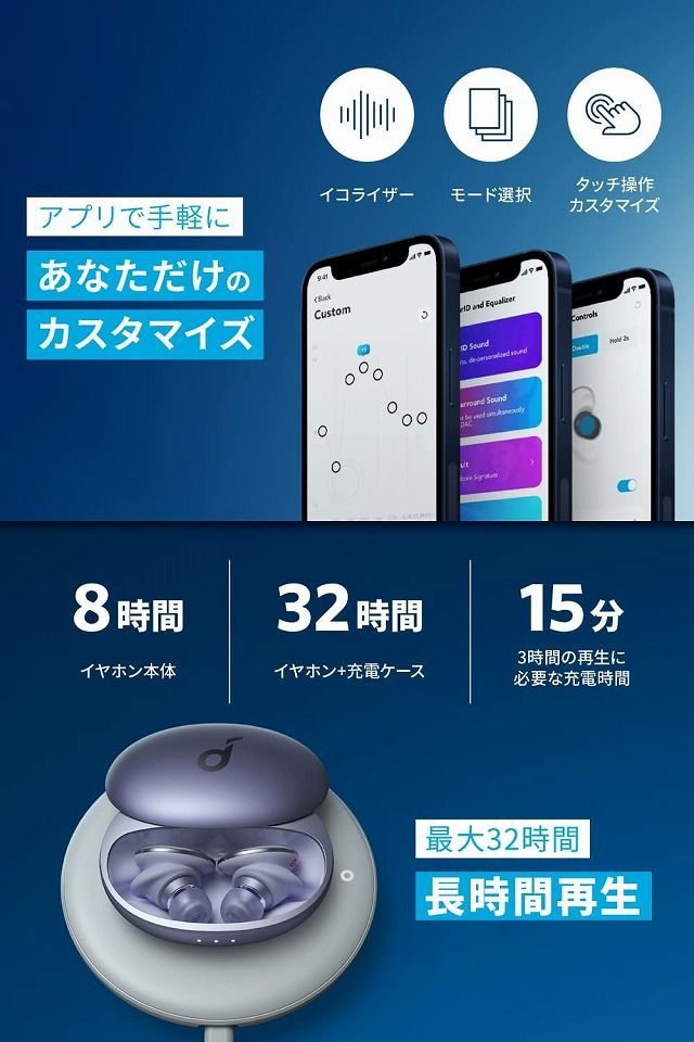 Anker Soundcore Liberty 3 Pro 完全ワイヤレスイヤホン