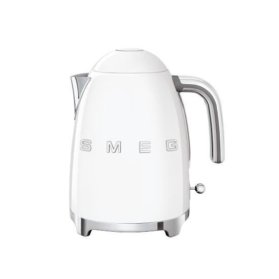 「日本正規品」SMEG 電気ケトル (1.7L) / ワンプッシュオープン ステンレス レトロ おしゃれ オシャレ 安全装置 大容量