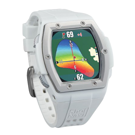 【NEW特価】新品未使用品　Shot Navi ホワイト腕時計型GPS ラウンド用品・アクセサリー