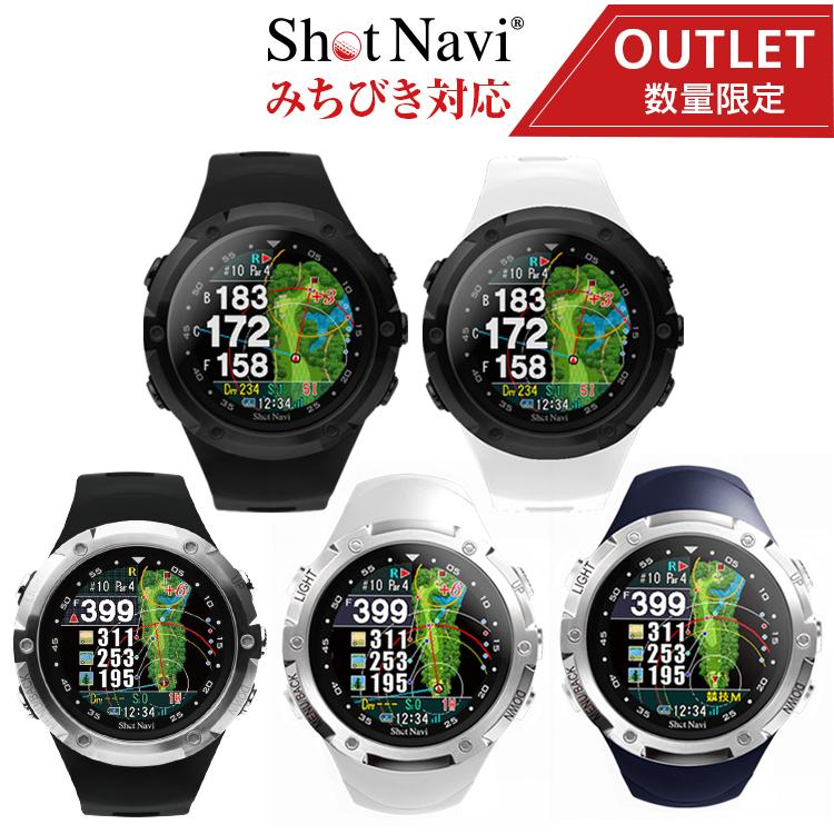 ショットナビ ゴルフ エヴォルブ プロ ブラック 腕時計型GPSナビ Shot Navi Evolve Pro 距離計測器 高低差 競技モード スマホ連動