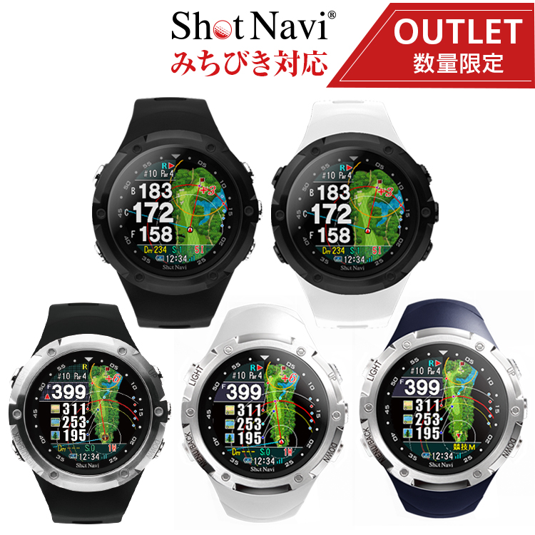 ShotNavi W1 Evolve [エボルブ] GPSゴルフナビ ショットナビ (ゴルフ