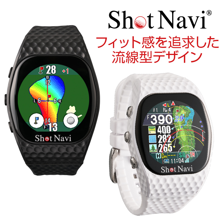 【新製品】ShotNavi INFINITY Touch [インフィニティ タッチ] /ショットナビ  《ゴルフウォッチ》(ゴルフナビ/GPSゴルフナビ/ゴルフ距離計/薄型軽量/競技モード/)