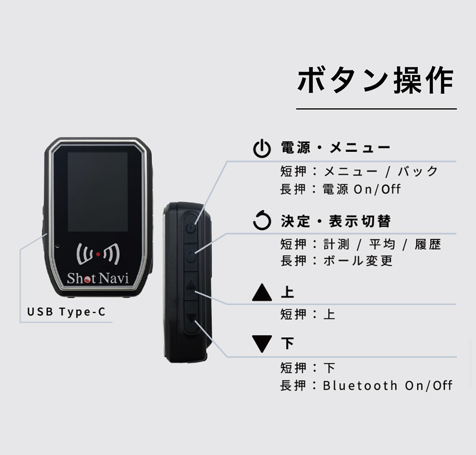 ShotNavi 【新製品】Shot Navi(ショットナビ) SHOTLYZER ゴルフ