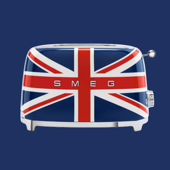 「日本正規品」SMEG トースター（2枚焼）/小型 レトロ ステンレス おしゃれ オシャレ