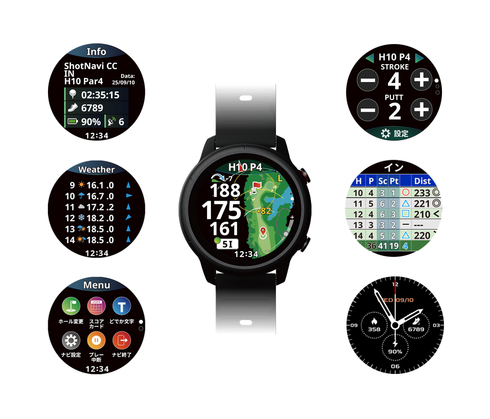 ShotNavi（ショットナビ） 【日本プロゴルフ協会推薦】ショットナビ