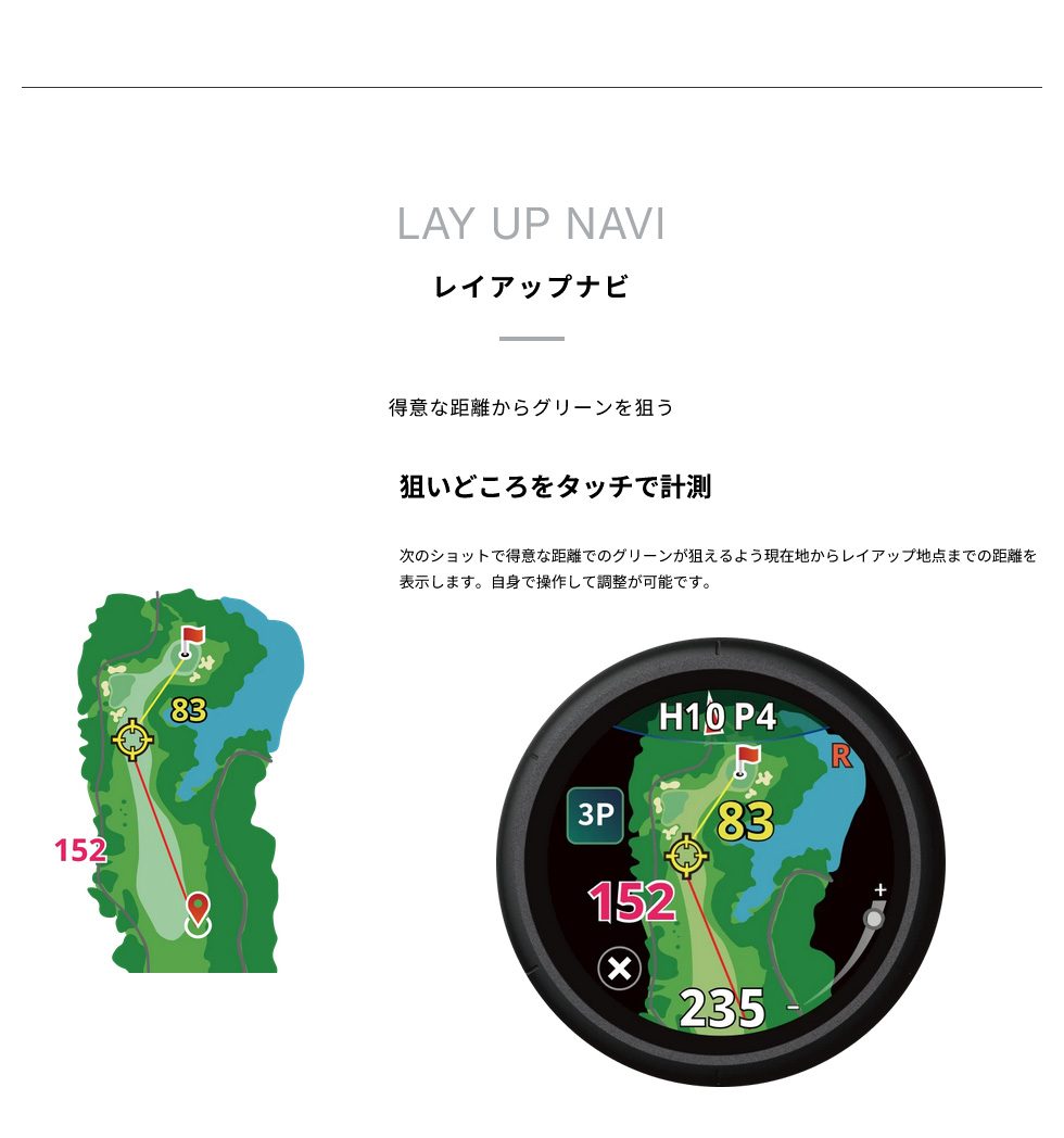 ShotNavi（ショットナビ） 【日本プロゴルフ協会推薦】ショットナビ