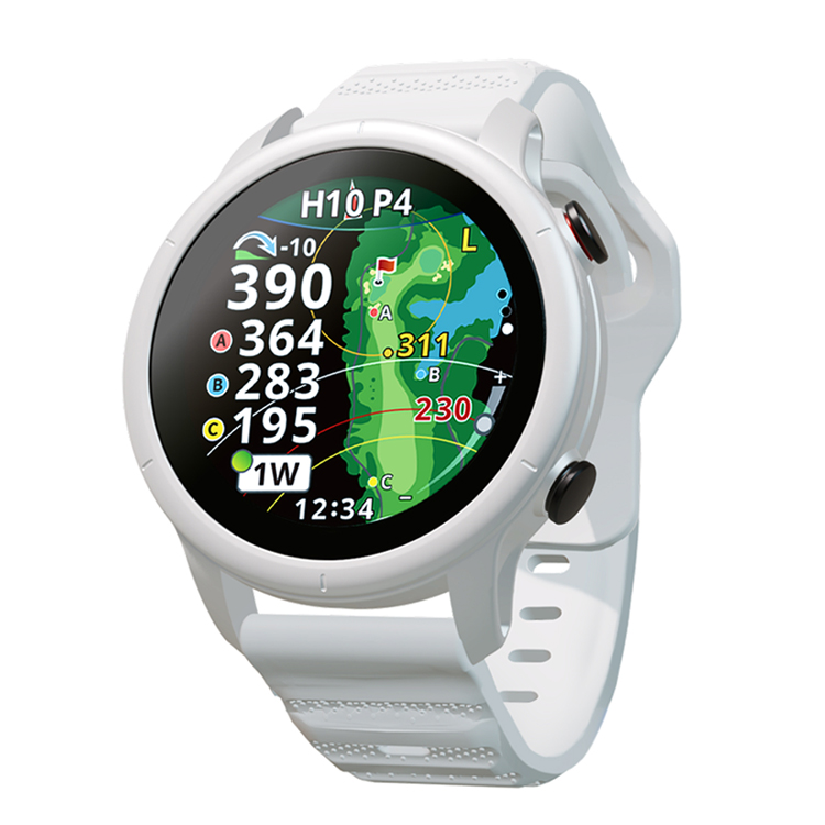 GPSゴルフナビ ホワイト ShotNavi（ショットナビ） 【日本プロゴルフ協会推薦】ショットナビ