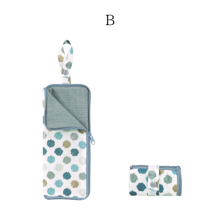 ドット柄Bフロント折り畳み