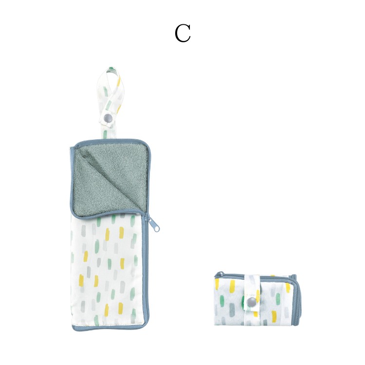 ストローク柄Cフロント折り畳み