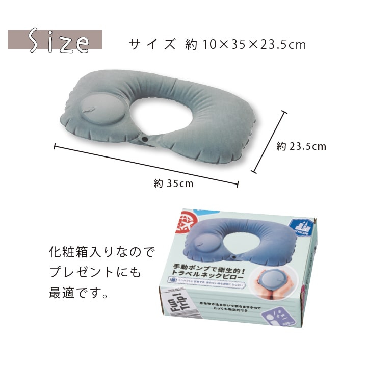 化粧箱入りのパッケージと本体サイズを示す写真