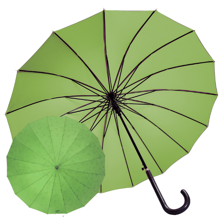 傘 雨に濡れると桜柄が浮き出る傘 長傘 16本骨 ジャンプ傘 露桜 レディース ラッピング 贈り物 ...