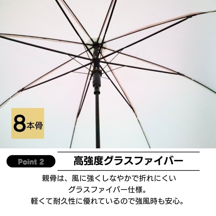 傘 ビニール傘 パステルカラー 長傘 ビニール おすすめ 人気 あっぷる本舗