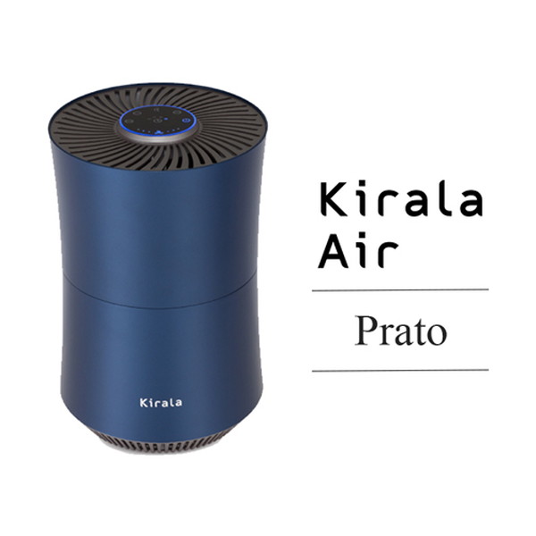 Kirala Air ハイブリッド空気清浄機 Prato(プラット) / ネイビー 8畳