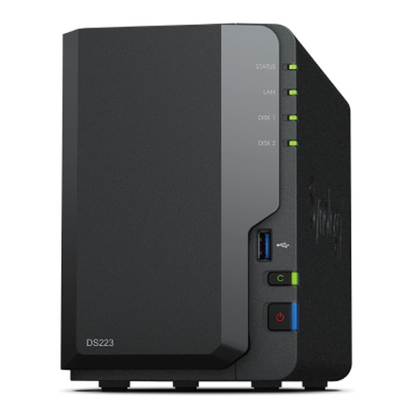 Synology Value series DS223/G [2 ベイ2.5