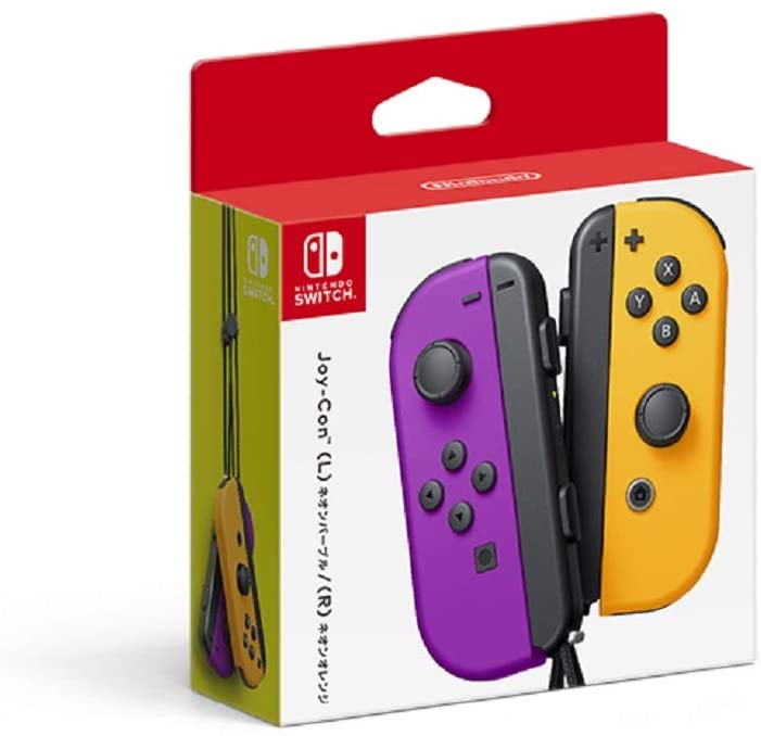 任天堂 Nintendo Joy-Con (L)/(R) HAC-A-JAQAA ネオンパープル/ネオン 