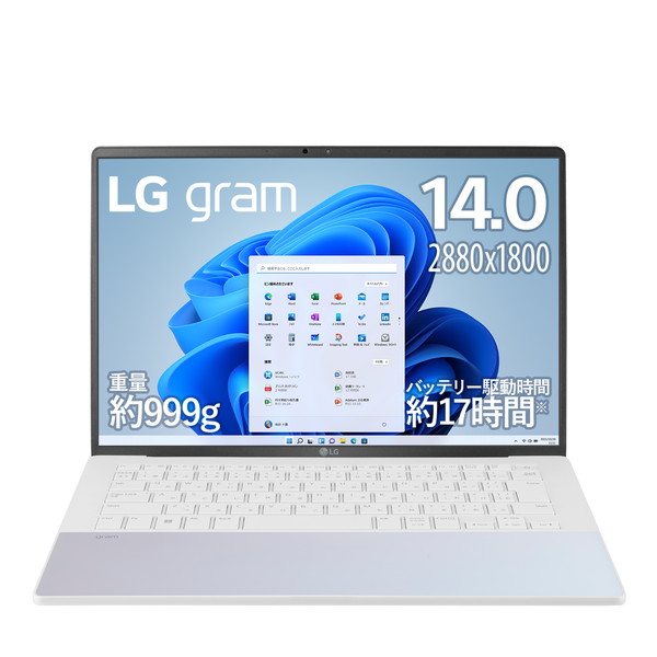 ノートパソコン LG gram Style 14Z90RS-KA74J Core i7-1360P メモリ 