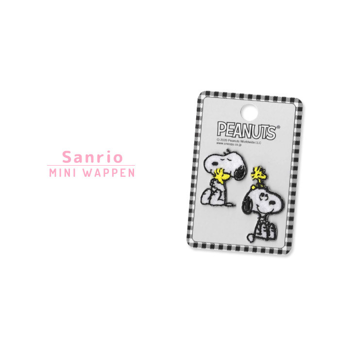 sanrio（サンリオ） ミニワッペン ・ 2020年新作 刺繍 ワッペン