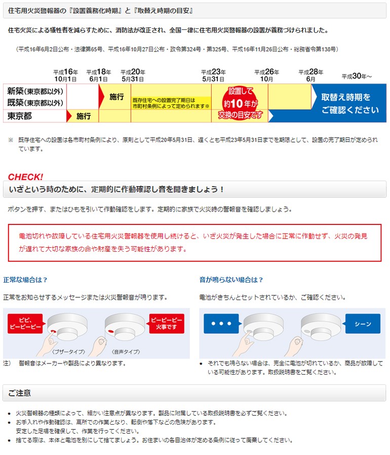 けむり当番 パナソニック 火災報知器 電池式 ワイヤレス連動 親器子器 