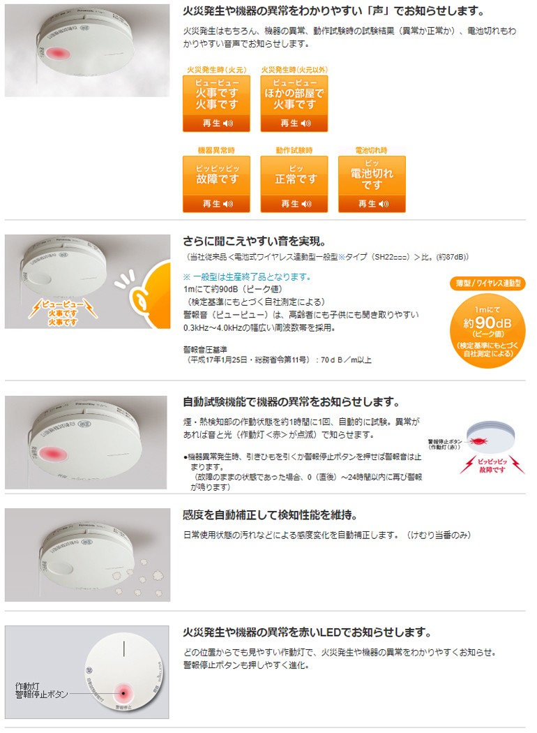 けむり当番 パナソニック 火災報知器 電池式 ワイヤレス連動 親器子器 