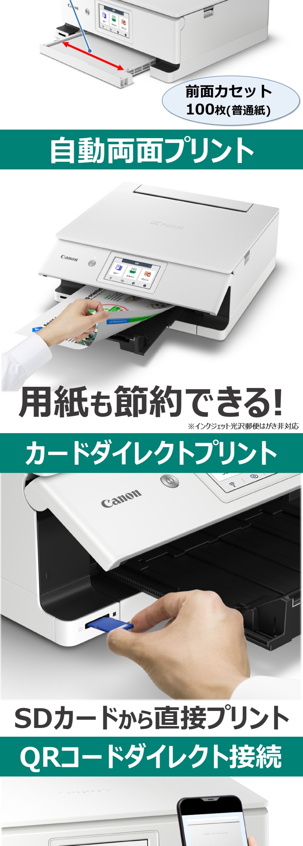 キヤノン CANON XK130 ホワイト PIXUS A4カラーインクジェット