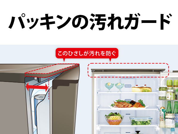 SHARP（シャープ） 冷蔵庫 二人暮らし 374L 300L 大容量 3ドア 両開き