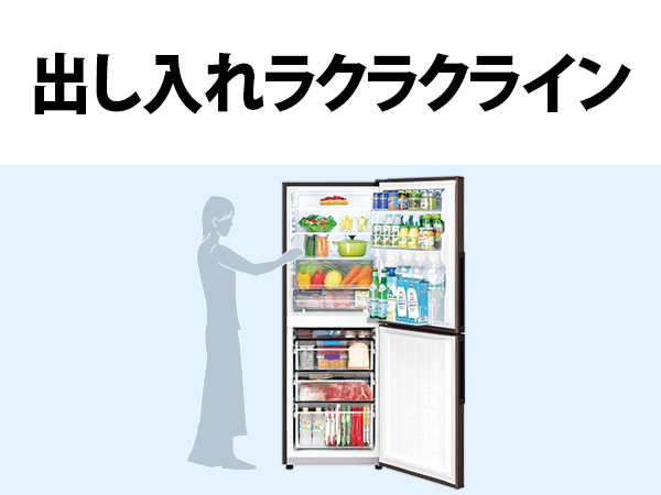 SHARP（シャープ） 冷蔵庫 二人暮らし 280L 大容量 2ドア SHARP SJ