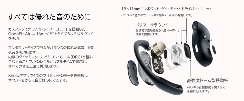Shokz ワイヤレスイヤホン イヤホン ショックス SKZ-EP-000027 Shokz ワイヤレスイヤホン イヤホン ショックス SKZ-EP-000027