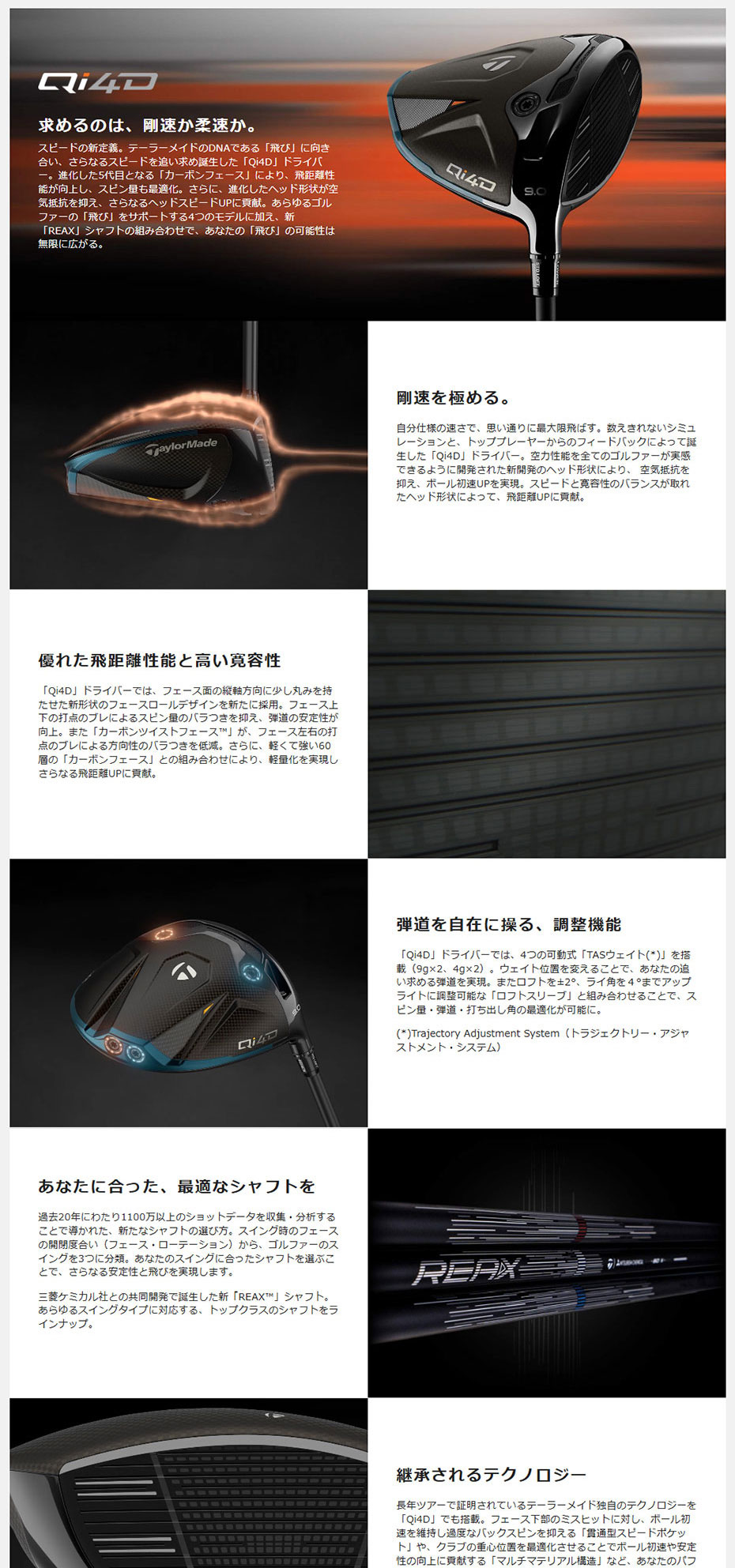 TaylorMade（テーラーメイド） 日本正規品 Qi4D ドライバー 2026年