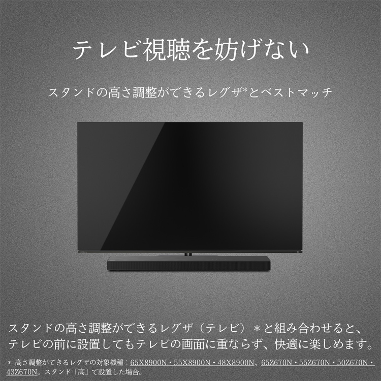 TOSHIBA（東芝） TVS REGZA TS216G レグザサウンドシステム サウンド