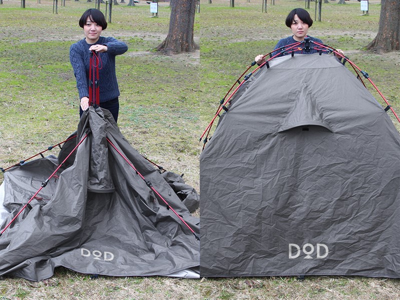 DOD テント ライダーズタンデムテント T3-485 dod アウトドア キャンプ