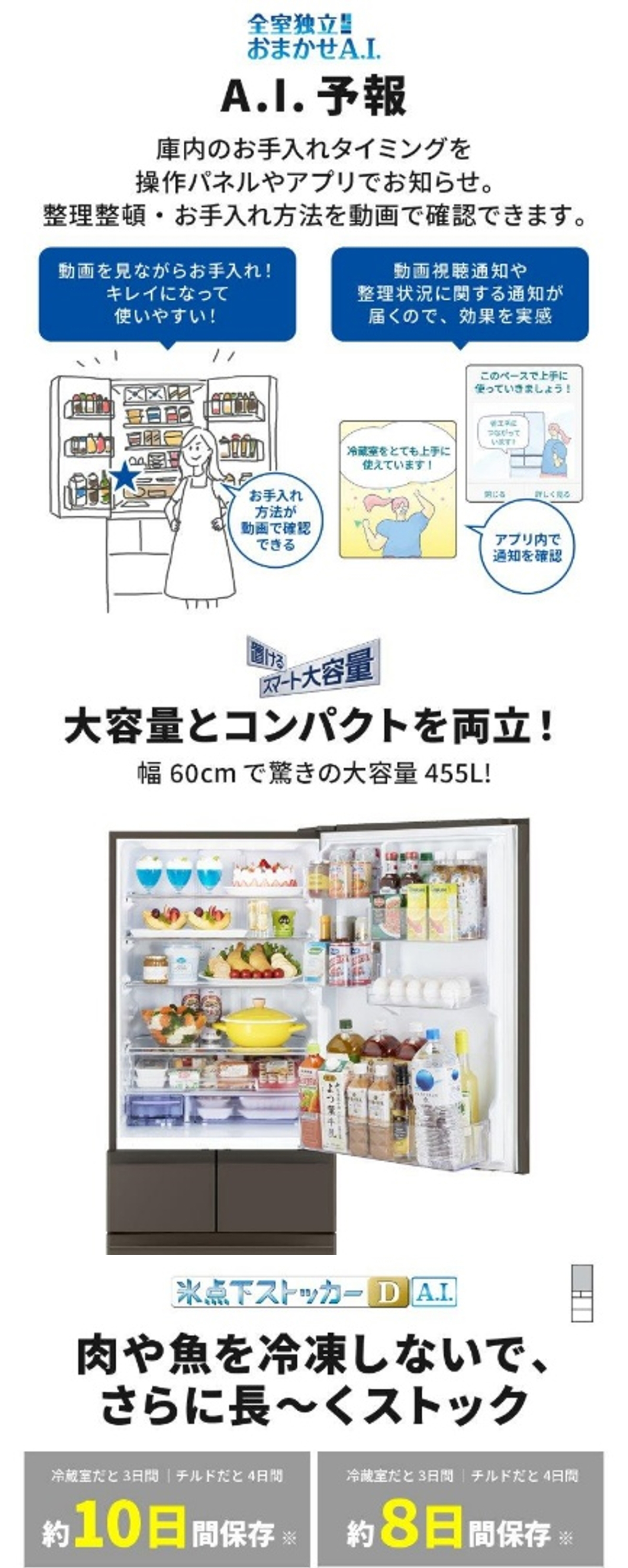 三菱(MITSUBISHI) 冷蔵庫 二人暮らし 455L 三菱電機 400L 大容量 5 三菱(MITSUBISHI) 冷蔵庫 二人暮らし 455L 三菱電機 400L 大容量 5