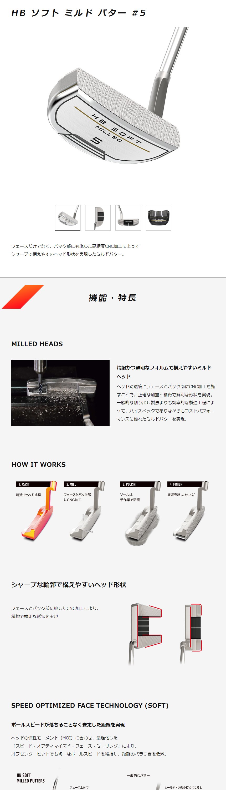 Cleveland Golf（クリーブランドゴルフ） 日本正規品 Cleveland