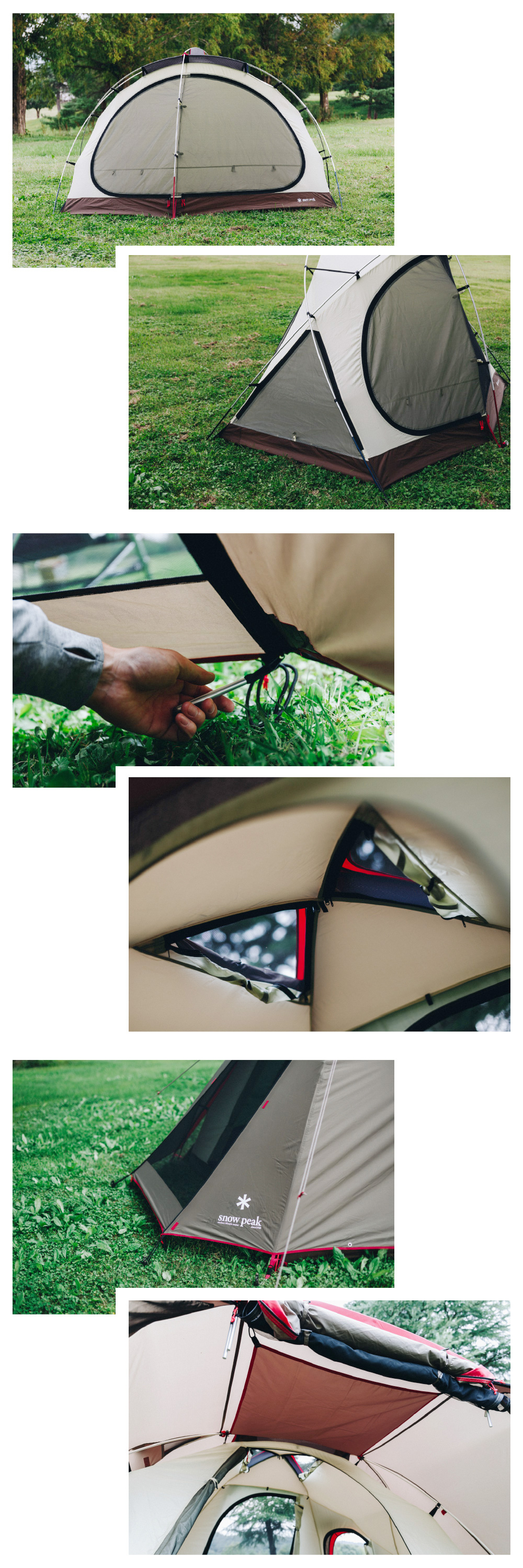 snow peak（スノーピーク） ランドブリーズ Pro.1 テント 2人用 ドーム